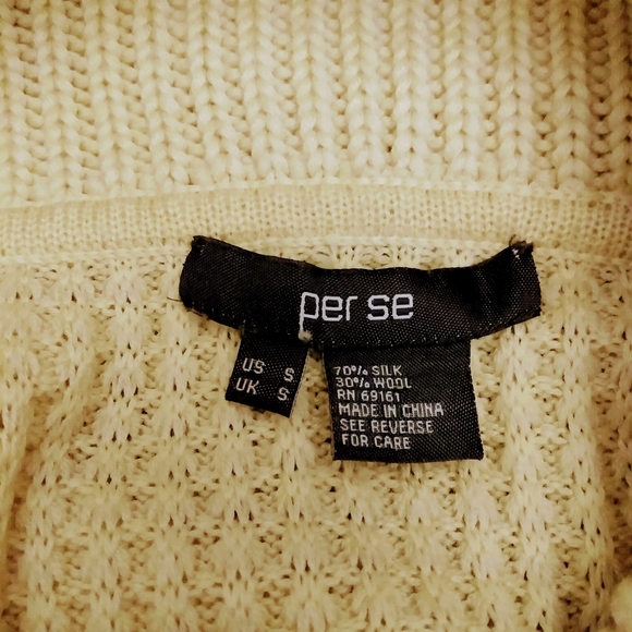 PER SE Knit Dolman Turtleneck Sweater - Picture 7 of 7